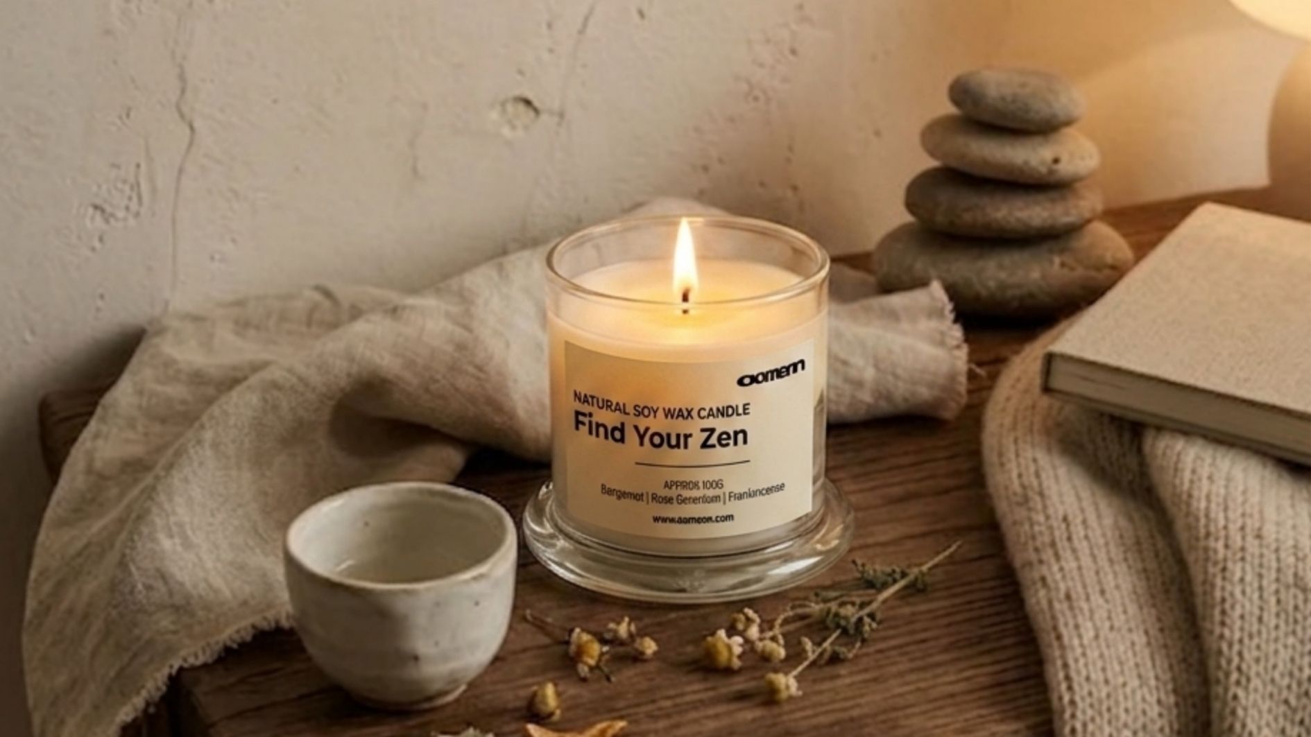 Natural Soy Wax Candle
